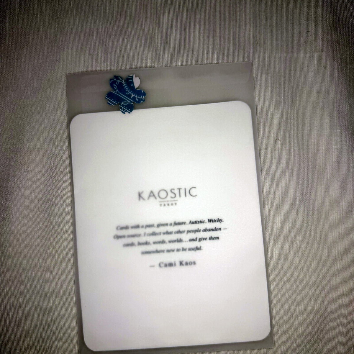 Sealed Single-Card Reading