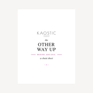 The Other Way Up — Minor Arcana Cheat Sheet
